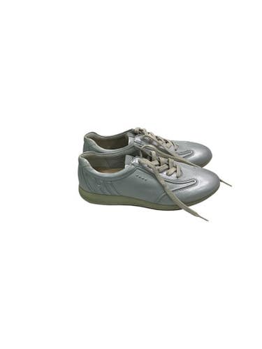 Used Ecco Womens Golf Shoes Silver Senior 9 11347-S000251618