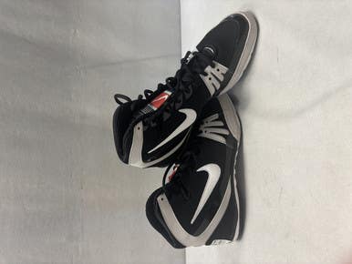 Used Nike Wrestling Shoes Black Senior 9.5 11490-S000263893
