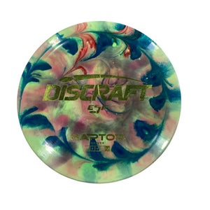 Used Discraft ESP RAPTOR Disc Golf Driver Green 11884-S000049297