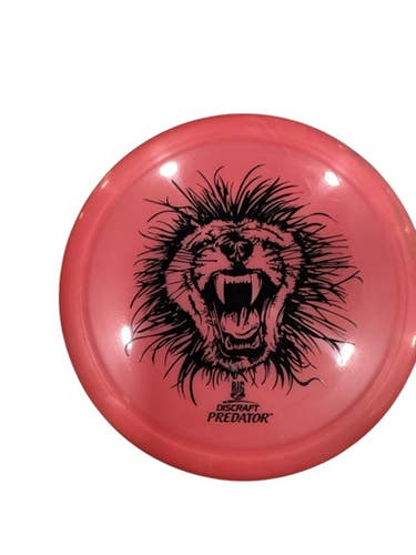 Used Discraft PREDATOR Disc Golf Driver Pink 11884-S000049301