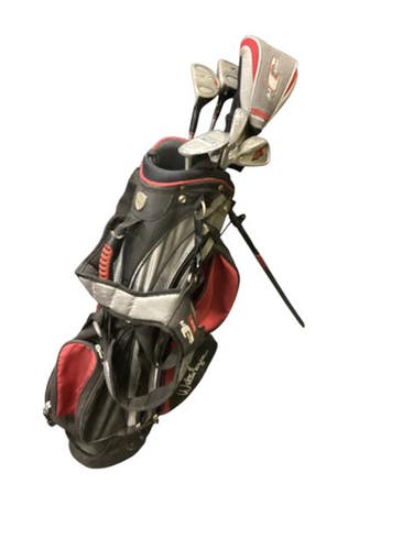 Used Walter Hagen JR GOLF SET Jr Package Set RH Black 8 Piece 11884-S000049304