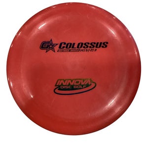 Used Innova COLOSSUS Disc Golf Driver Red 11884-S000049289