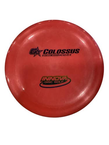 Used Innova COLOSSUS Disc Golf Driver Red 11884-S000049289