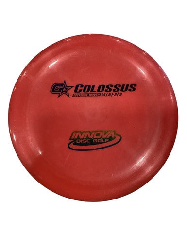 Used Innova COLOSSUS Disc Golf Driver Red 11884-S000049289