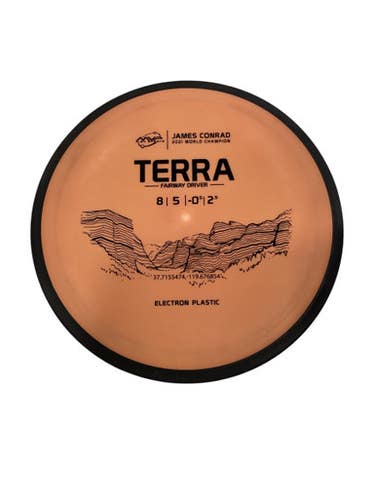 Used MVP TERRA Disc Golf Driver Orange 11884-S000049287