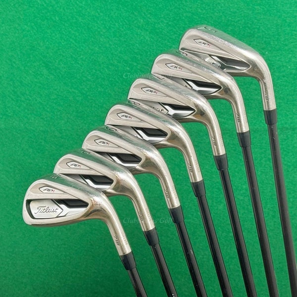 Titleist 718 AP1 5-AW Iron Set Tensei CK Series AMC IR Graphite Seniors