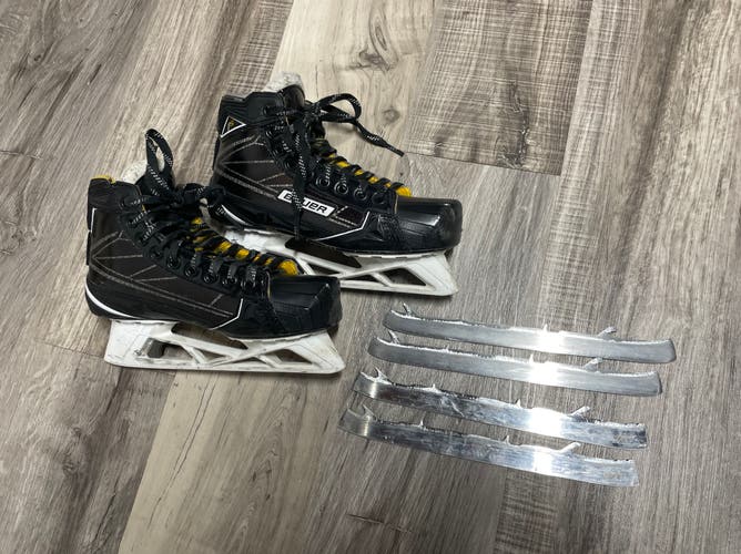 Bauer Supreme 1S Hockey Goalie Skates Size 5.5