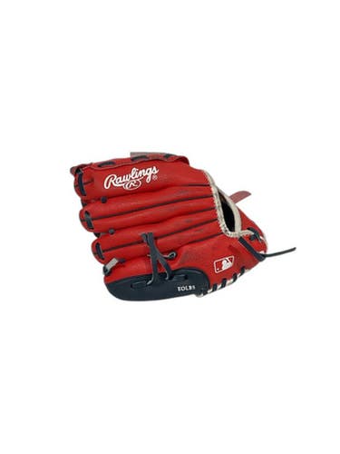 Used Rawlings PLAYERS SERIES BB/SB Glove T-ball Red 9" 11847-S000027841