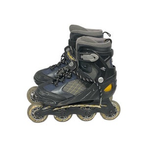 Used LENEXA Junior Rec Fitness Skates Yellow Adjustable 11847-S000027835