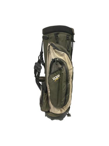Used Izzo DELUXE GOLF BAG Mens Stand Bag Green 11847-S000027852