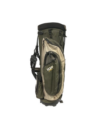 Used Izzo DELUXE GOLF BAG Mens Stand Bag Green 11847-S000027852