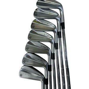 Men's 2023 TaylorMade 2023 P790 Right Handed Iron Set Stiff Flex 7 Pieces Steel Shaft (Used)