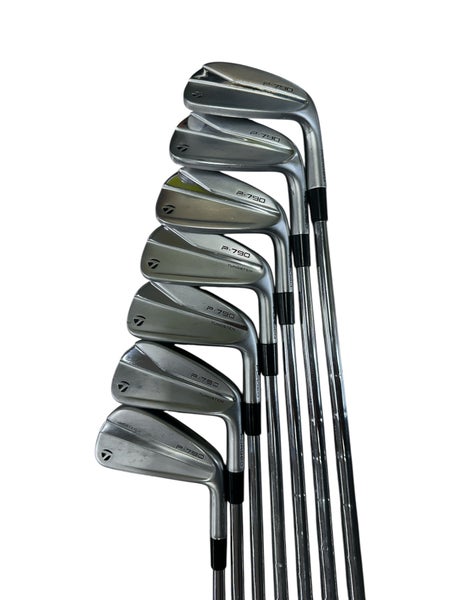 Men's 2023 TaylorMade 2023 P790 Right Handed Iron Set Stiff Flex 7 Pieces Steel Shaft (Used)
