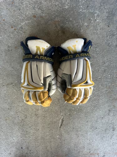 Naval Academy College Lacrosse Gloves
