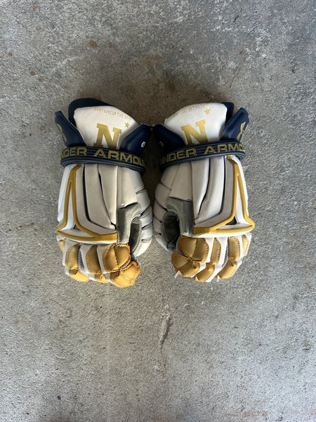 Naval Academy College Lacrosse Gloves