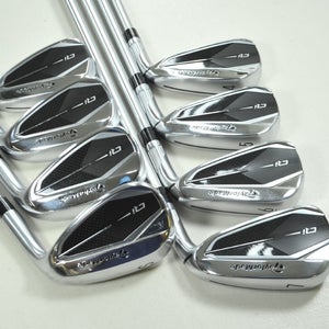TaylorMade Qi 4-PW,SW Iron Set Regular Flex RH KBS C-Taper Lite Steel # 199893