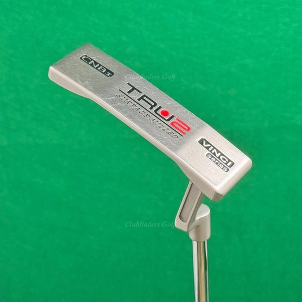TRU2 Vinci Series CNB1 Surface Milled Insert 35" Plumber's-Neck Putter w/ HC
