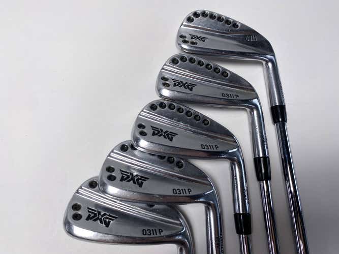 PXG 0311 Chrome Iron Set 6-PW True Temper Dynamic Gold R300 105g Regular RH