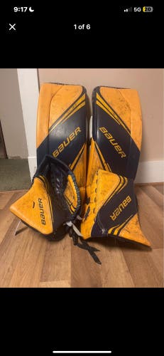 Bauer Intermediate Small Goalie Set