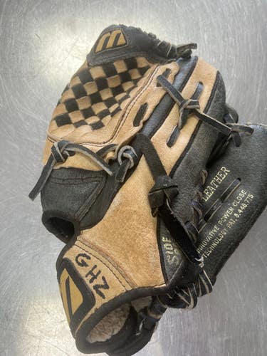 Used Mizuno BALLPAM BB/SB Glove RH Throw Black 10" 11497-S000150511
