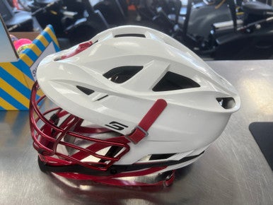 Used Cascade S Lacrosse Helmet White One Size 11497-S000150507