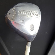 Used Callaway BIG BERTHA STEELHEAD III Mens Fairway Wood RH 3 Wood 11497-C000150492