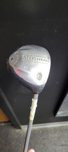 Used Callaway BIG BERTHA STEELHEAD III Mens Fairway Wood RH 3 Wood 11497-C000150492