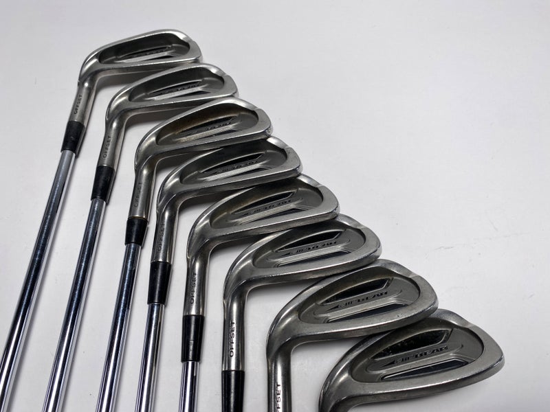 Nicklaus Air Bear Offset Iron Set 3-PW Crank Shaft Nicklaus Regular Steel LH