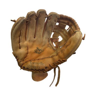Used Louisville Slugger SUPER SLUGGER BB/SB First Base LH Throw Brown 12 1/2" 11859-S000023673