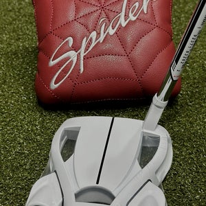 TaylorMade 2024 Spider #3 White Slant Neck Putter LEFT Hand 35" Inch LH NEW