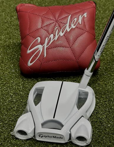 TaylorMade 2024 Spider #3 White Slant Neck Putter LEFT Hand 35" Inch LH NEW