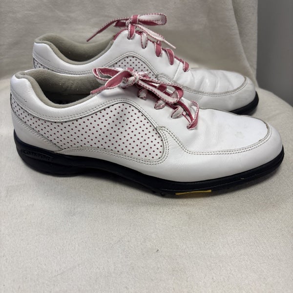 Womens size 10 soft spike foot joy extra comfort golf shoes