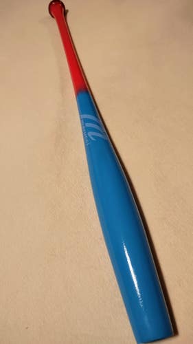 NEW Marucci Torpedo 34"/32oz Maple Wood Baseball Bat Blem AP5 Baby Blue/Pink Gloss
