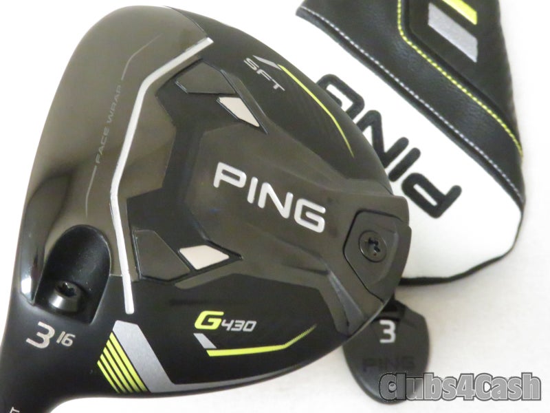PING G430 SFT Fairway 16° 3 Wood TOUR 2.0 Chrome 75 Regular +Cover .. LEFT LH