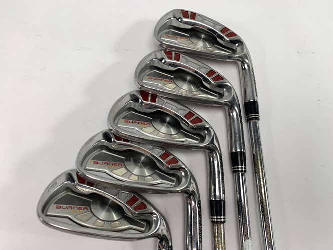 TaylorMade Burner HT Iron Set 6-PW Burner Superfast Regular Steel Mens RH