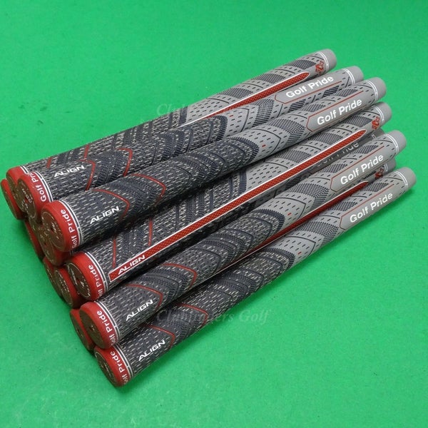 Golf Pride MCC +4 Align Midsize 60X Pulled Iron/Wood Grips LOT OF 14