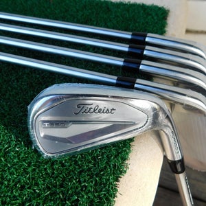 Titleist T350 Forged (6i-PW) Iron Set w/ FUBUKI 55g Regular Flex Shaft