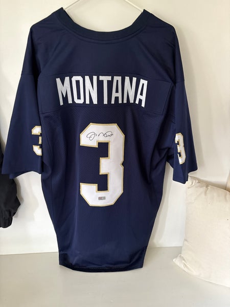 Joe Montana Notre Dame Signed Football Jersey