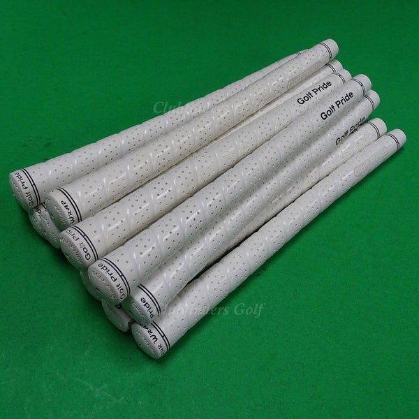 Golf Pride Tour Wrap White M60R Standard Pulled Iron/Wood Grips LOT OF 13