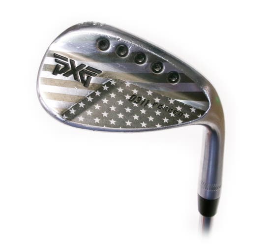 PXG 0311 Forged Stars And Stripes 58* Lob Wedge Steel TT Elevate Tour VSS Pro