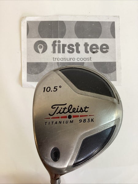 Titleist 983K Titanium Driver Lefthanded LH 10.5* With Regular Graphite Shaft