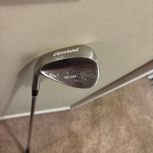 Men's 2021 Cleveland Reg 588 Left Hand Wedge Wedge Flex 60 Degree Steel Shaft (New)