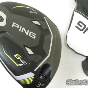 PING G430 SFT HL Fairway 16 3 Wood Alta CB 65 Black SR-Flex +Cover .. SENIOR