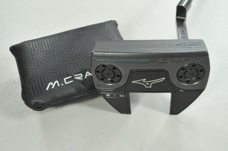 Mizuno M.Craft X P6 34" Putter Right Steel with Head Cover # 200028