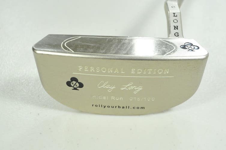 Clay Long Personal Edition C202.5 Initial Run 36" Putter Right Steel # 200038