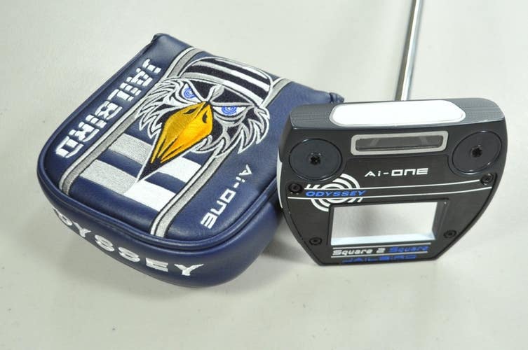 Odyssey Ai-ONE Square 2 Square Jailbird 34" Putter Right SL 90 Steel # 199939