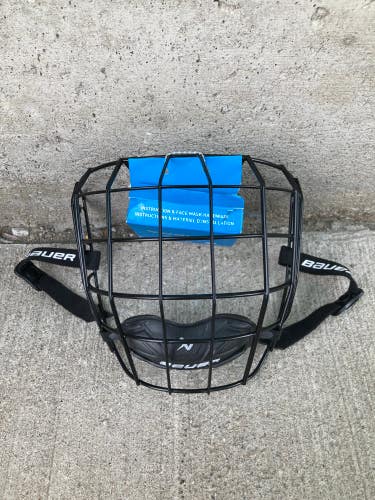 NEW Bauer Profile II Facemask Full Cage | Size: Medium