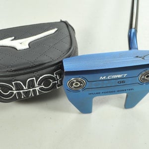 Mizuno M.Craft OMOI Type 6 Blue Ion 38" Putter Right Steel # 199892