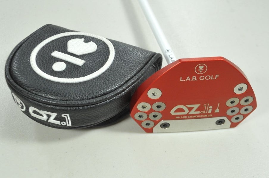 LAB Golf OZ.1i Sweeper Red 44" 80* Putter Accra Graphite RH Head Cover # 199824