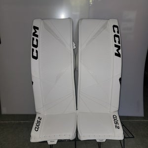 34+1" CCM Axis 2 Goalie Leg Pads (New)